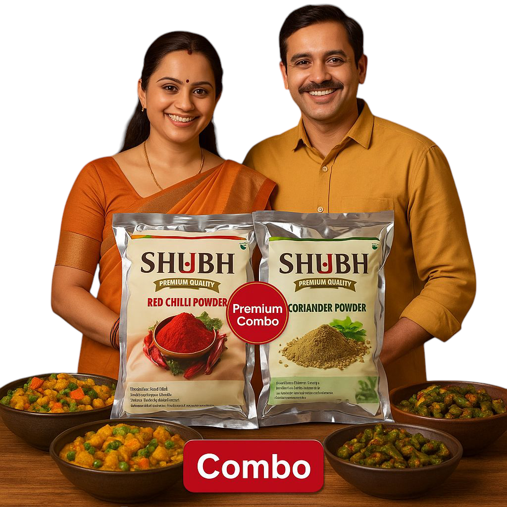 Combo Pack Red Chilli Powder 500g & coriander Powder 500g~(Coupon code-AUTHENTIC02)