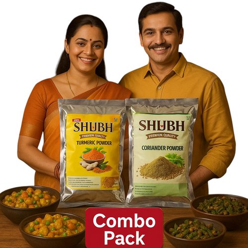 Combo Pack Turmeric Powder 500g & Coriander powder 500g~(Coupon code-AUTHENTIC02)