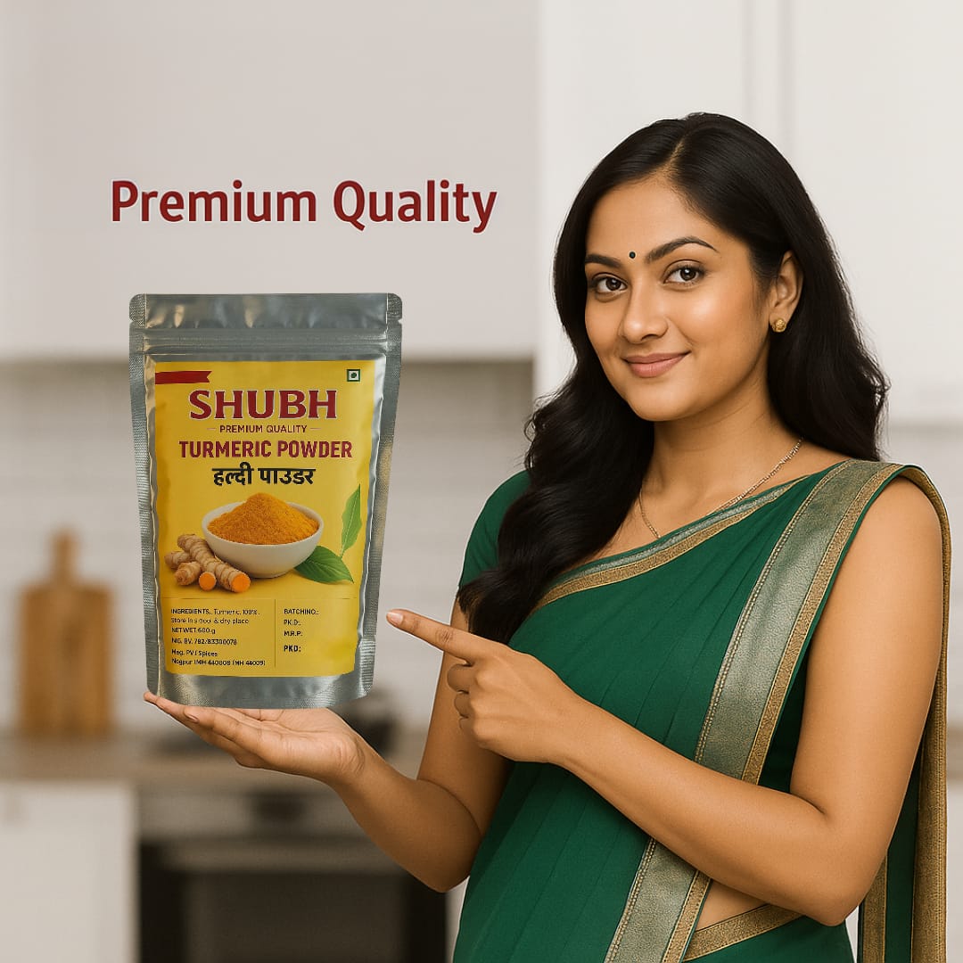 Turmaric Powder 250×2 Packet (वायगांव हल्दी)~(Coupon code-AUTHENTIC01)