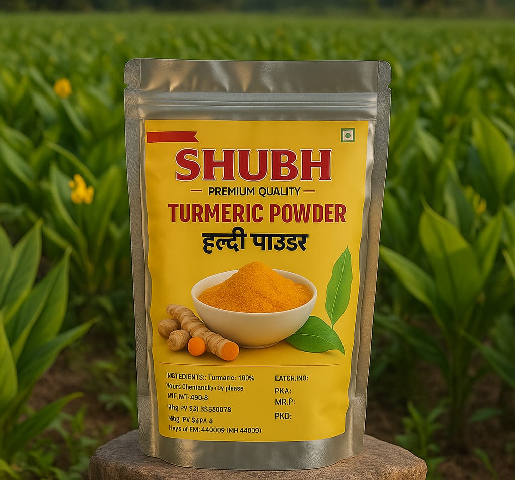 Turmaric Powder 250×2 Packet (वायगांव हल्दी)~(Coupon code-AUTHENTIC01)